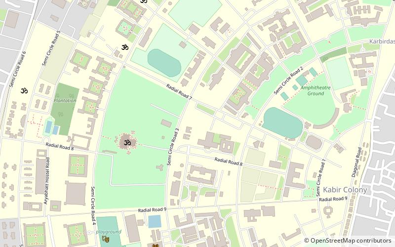 Institute of Science location map