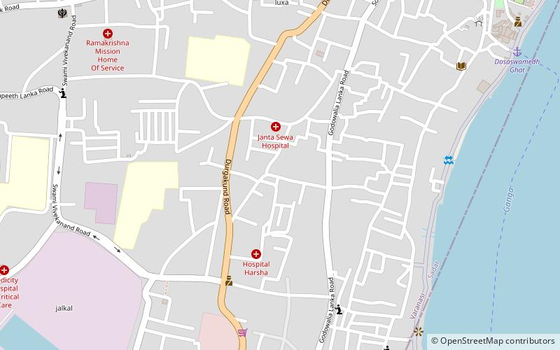 Shri Tilbhandeshwar Mahadev Mandir location map