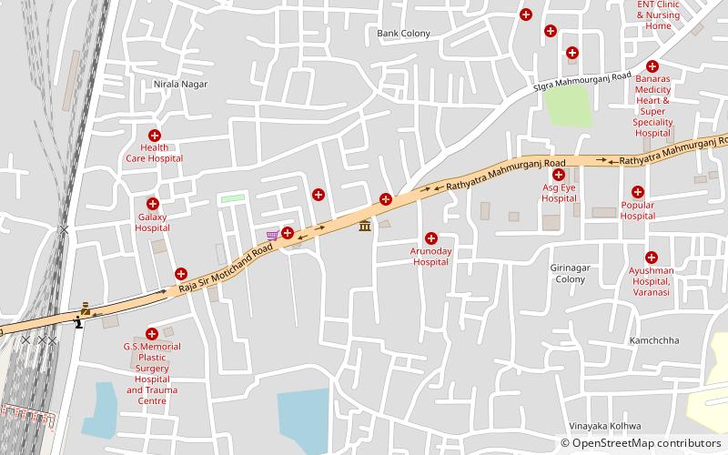 kriti gallery varanasi location map
