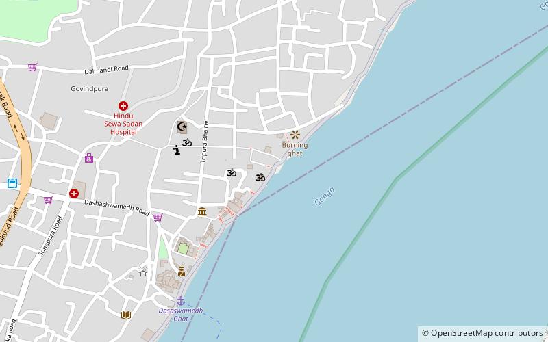 Lalita Gauri Mandir location map