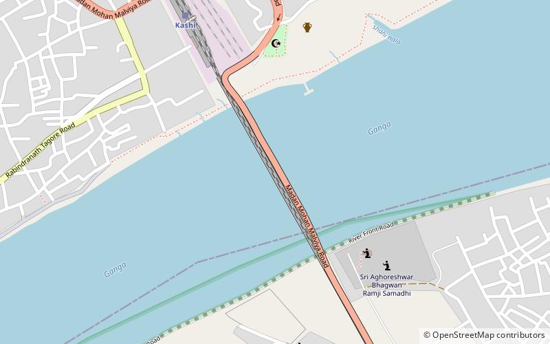 Malviya Bridge location map