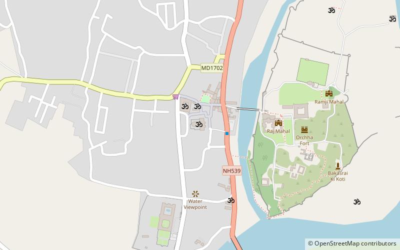 Chaturbhuj Temple location map