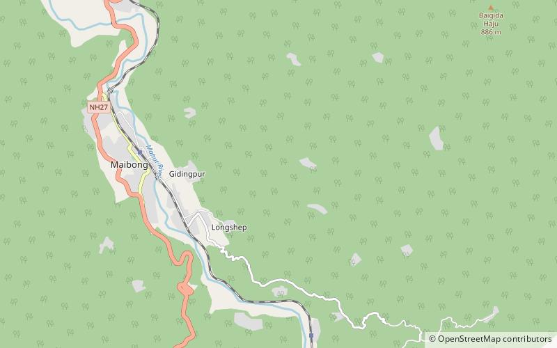 Maibang location map