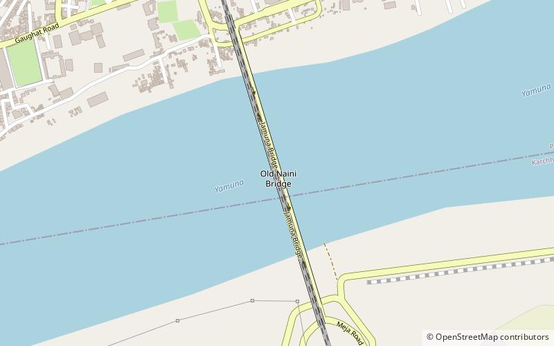 old naini bridge allahabad location map