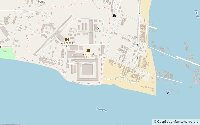 patalpuri temple allahabad location map