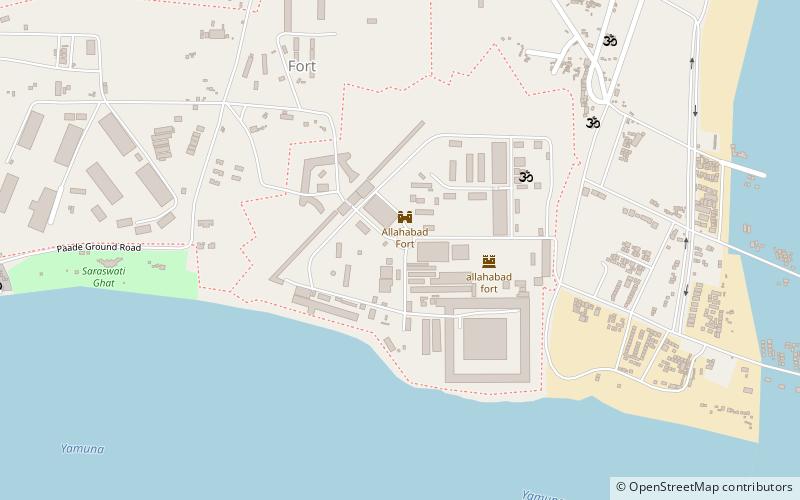 allahabad pillar prayagraj location map