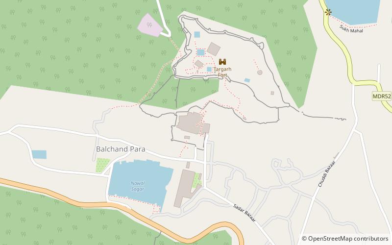 garh palace and chitrashala ummed mahal bundi location map