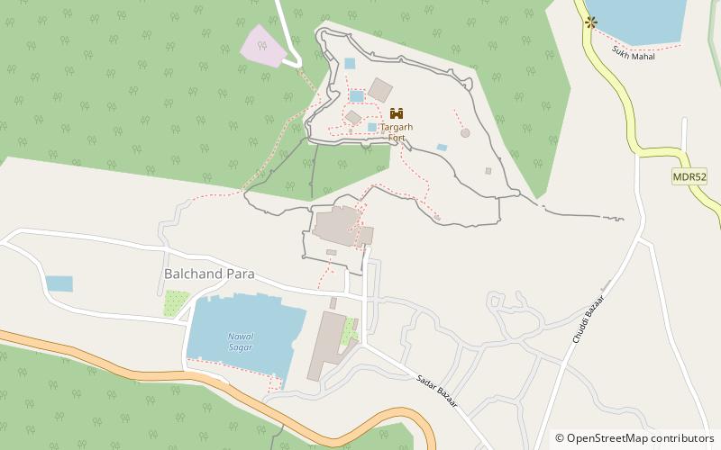 bundi palace location map