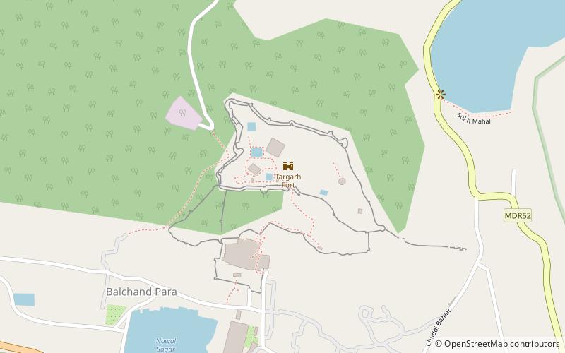 Taragarh Fort location map
