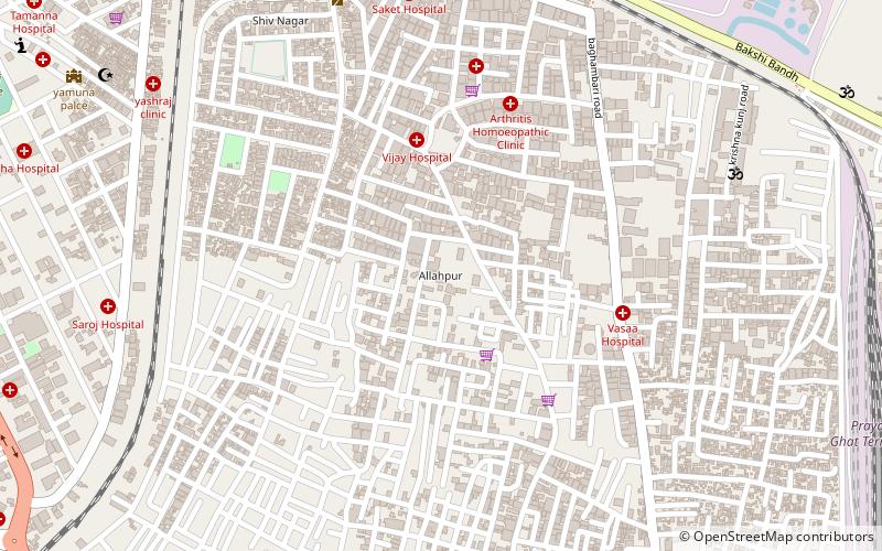allahpur allahabad location map