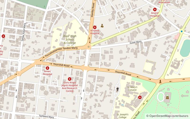 amitabh bachchan sports complex allahabad location map