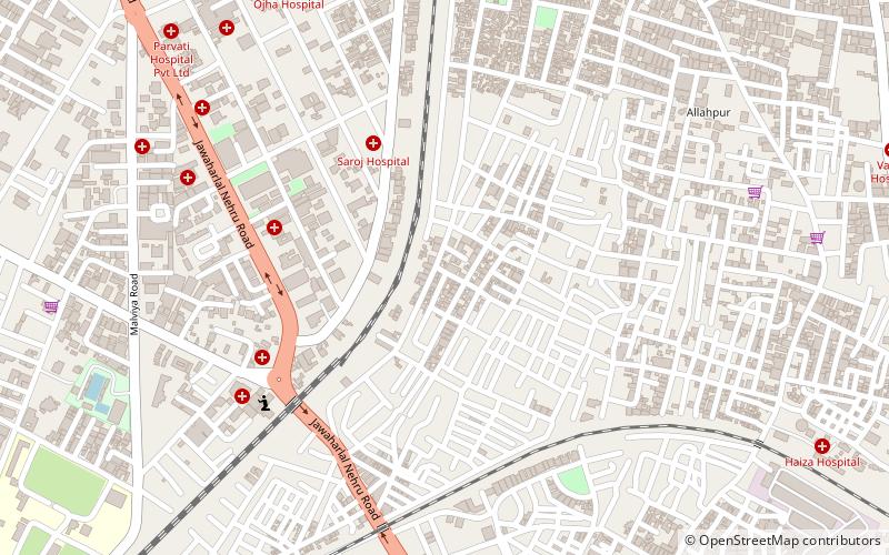 alopibagh allahabad location map