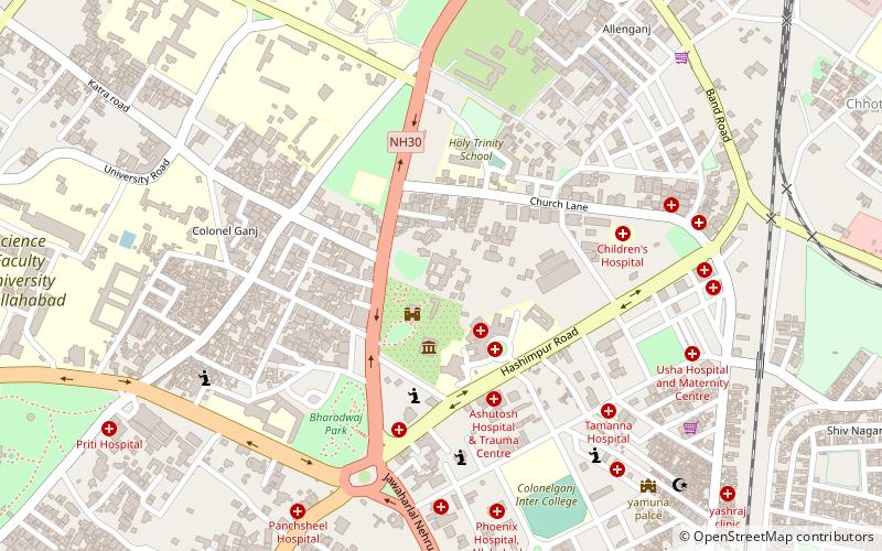 Swaraj Bhavan location map