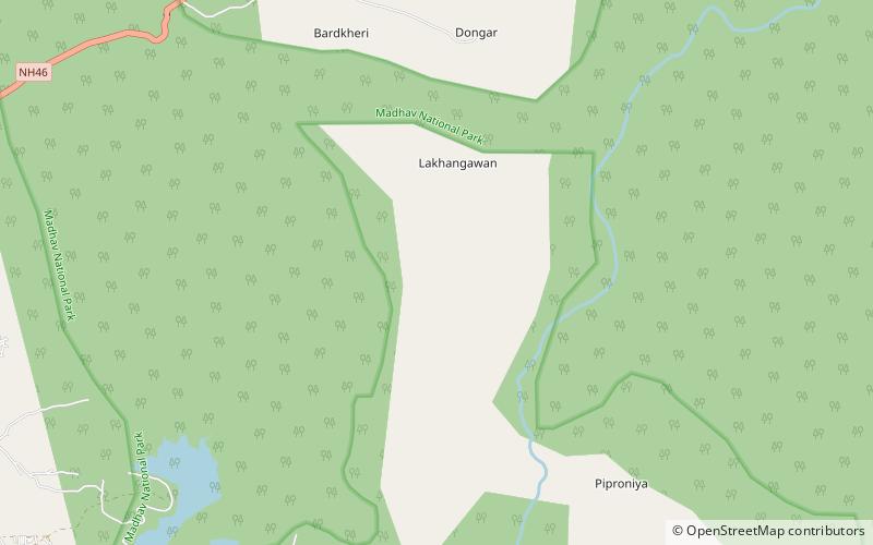 Parc national de Madhav location map