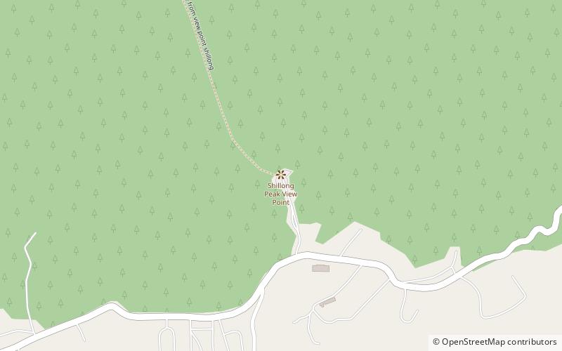 Shillong Peak location map