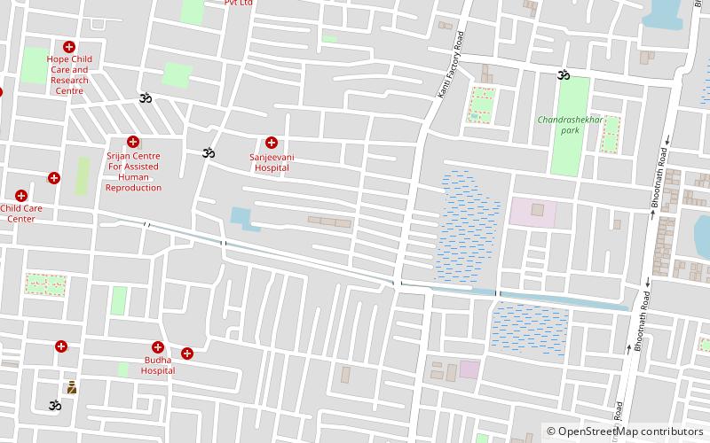 bhootnath road patna location map