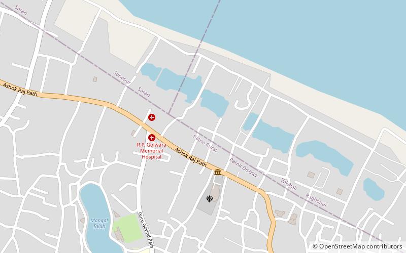 jalan museum patna location map
