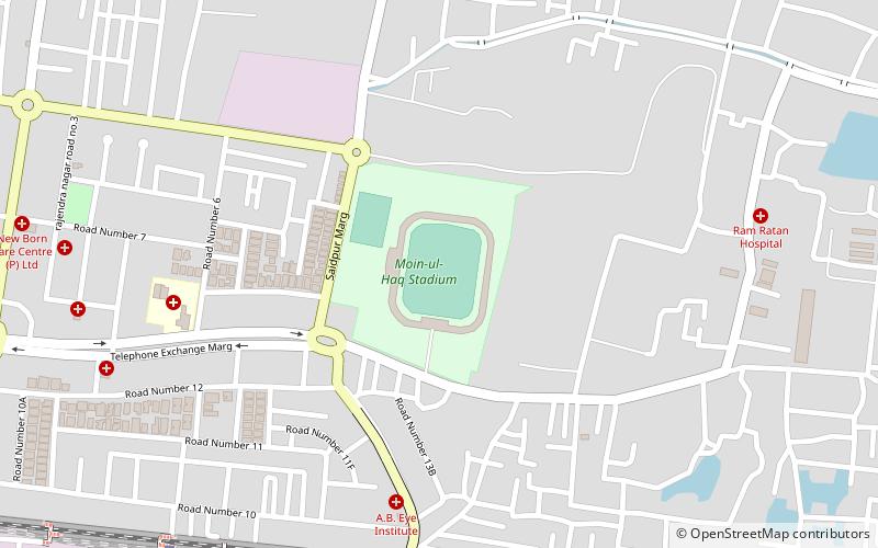 Moin-ul-Haq Stadium location map