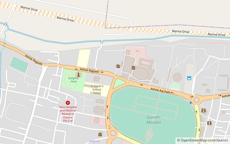 Gandhi Sangrahalaya location map