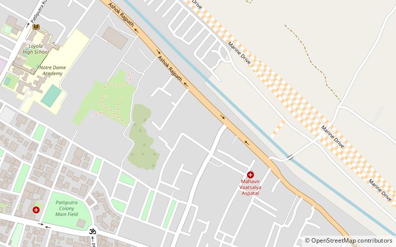 rajendra smriti sangrahalaya patna location map