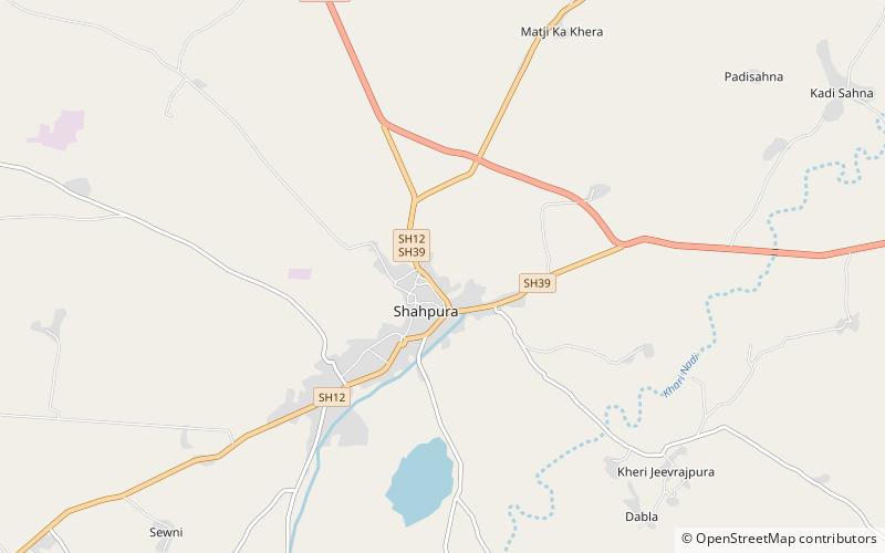 Shahpura location map