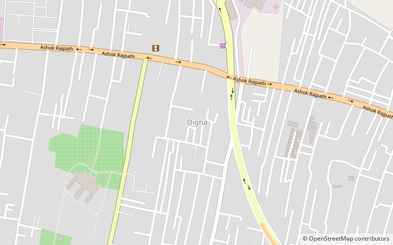 digha patna location map
