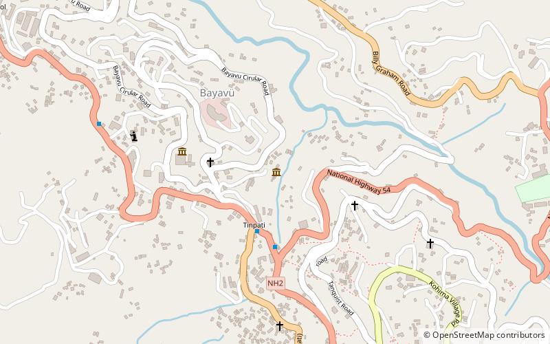 kohima museum location map
