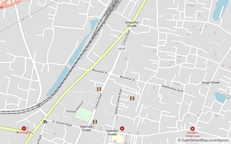 Basawan Singh Indoor Stadium location map