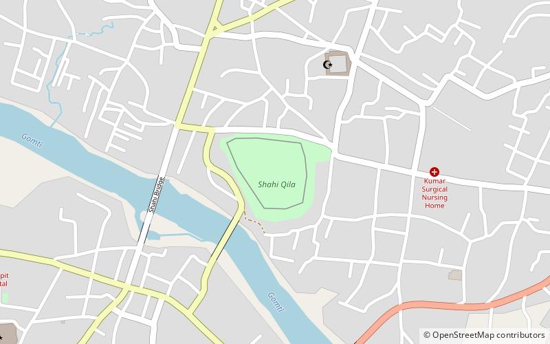 shahi qila jawnpur location map