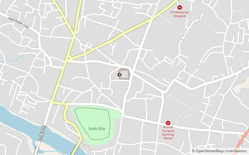 Jama Mosque location map