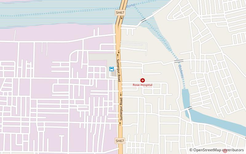 Pali location map