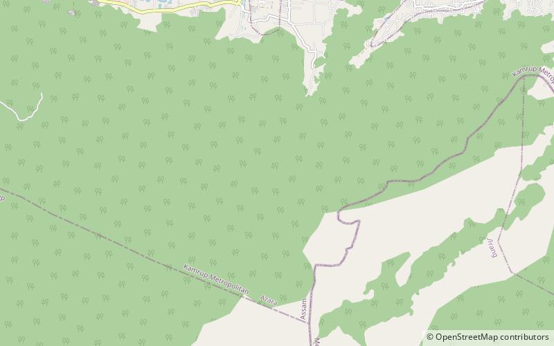 borjhar guwahati location map