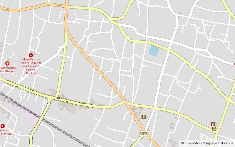 chaturbhuj sthan muzaffarpur location map