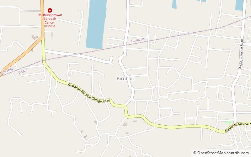 birubari guwahati location map