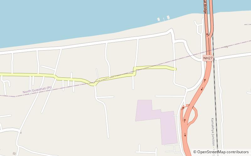 pandu guwahati location map