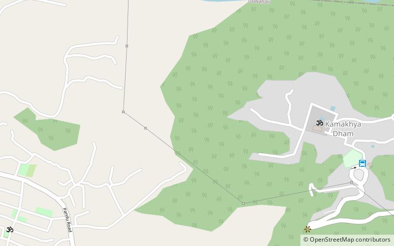 kamakhya guwahati location map