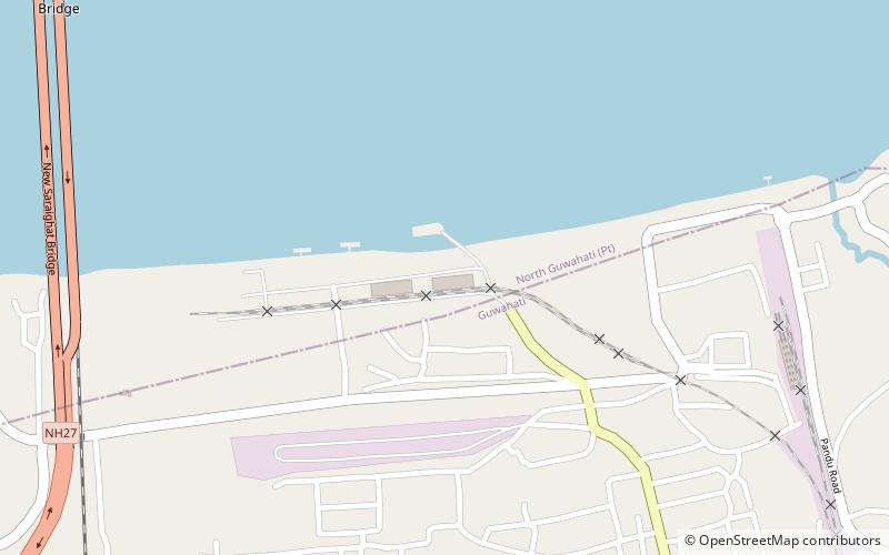 Pandu Port location map