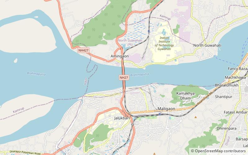 Saraighat Bridge location map