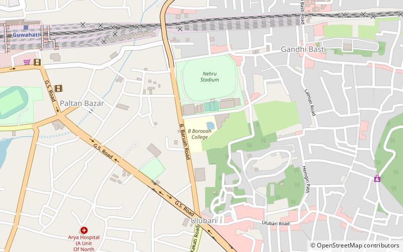 B Borooah College location map