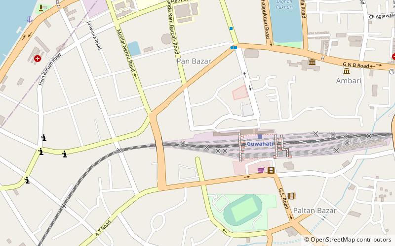 Pan Bazaar location map