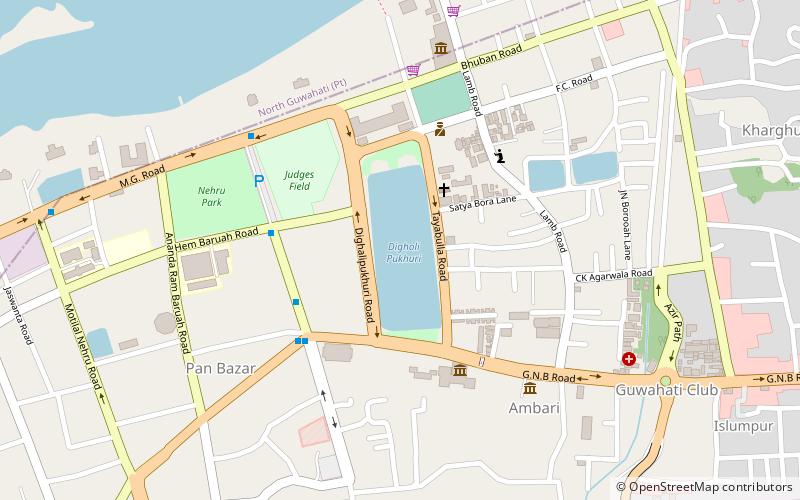 digholi pukhuri guwahati location map