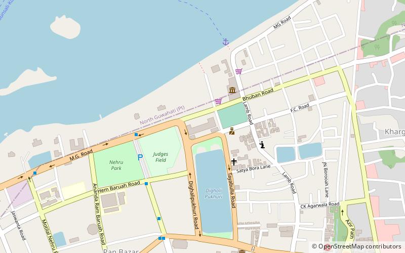 Gauhati High Court location map