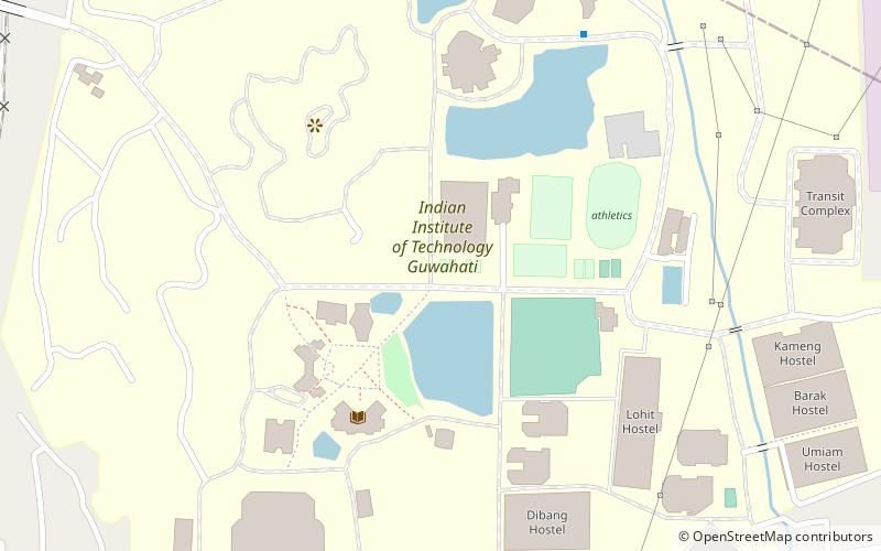 IIT Guwahati location map