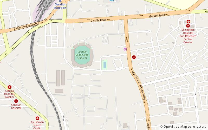taran pushkar gwalior location map