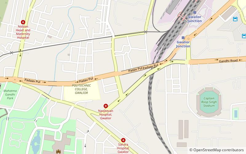 tansen kala vithika gwalior location map