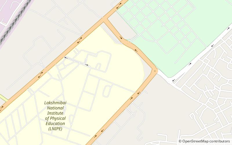 lcpe ground gwalior location map