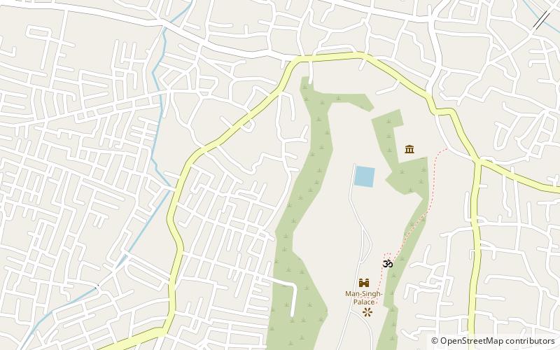 gwalior location map