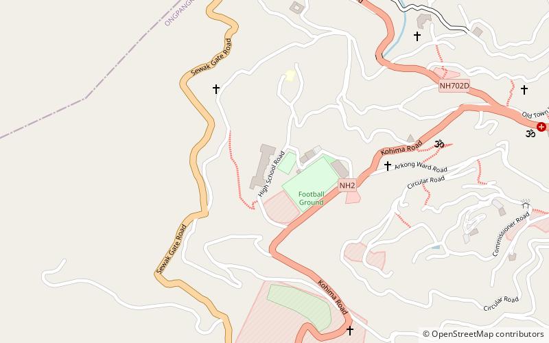 p shilu ao park mokokchung location map