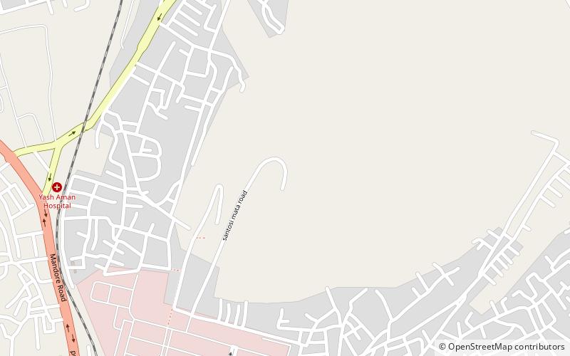 santoshi mata temple jodhpur location map
