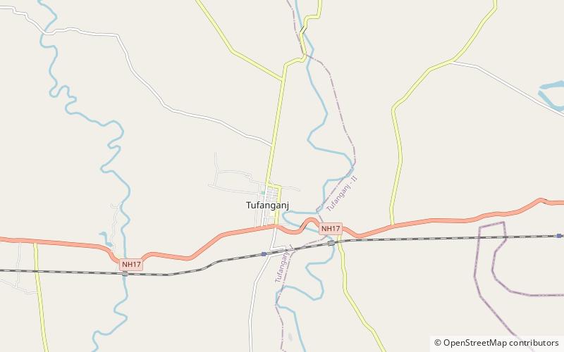 Tufanganj subdivision location map